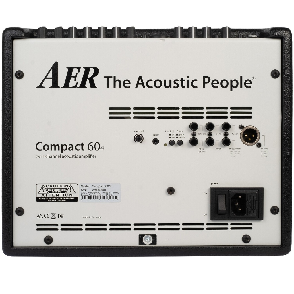 AER Compact 60/4 - Back Panel