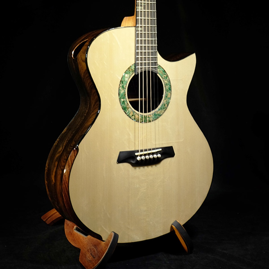 Hozen Blue Label MJ Swiss Moon Spruce - Mexican Ziricote