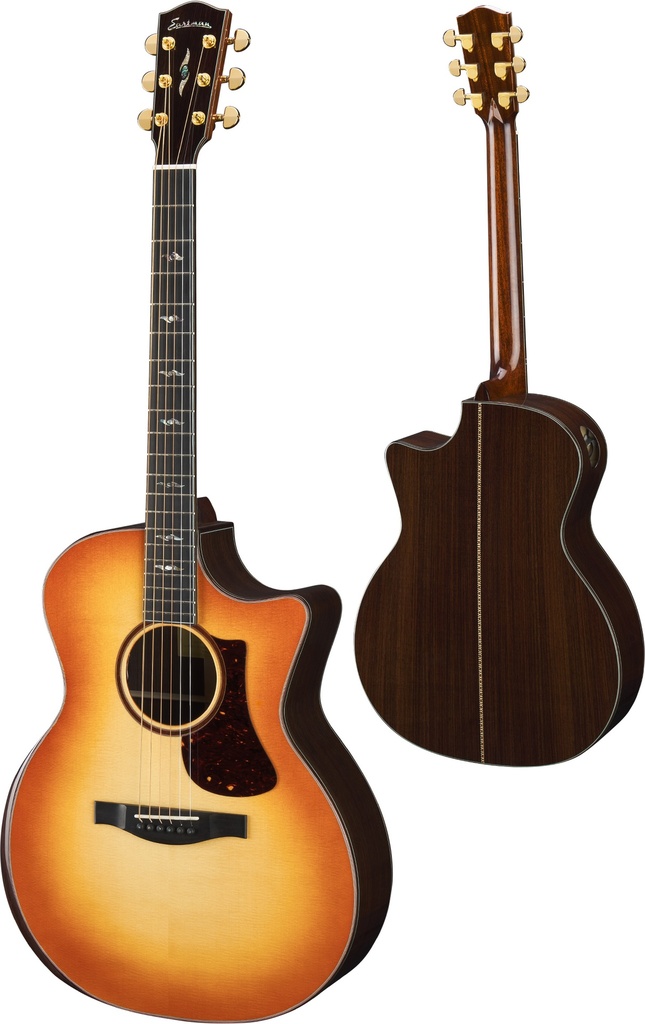 Eastman AC722CE-DF Dakota fade Grand Auditorium European-Indian Rosewood