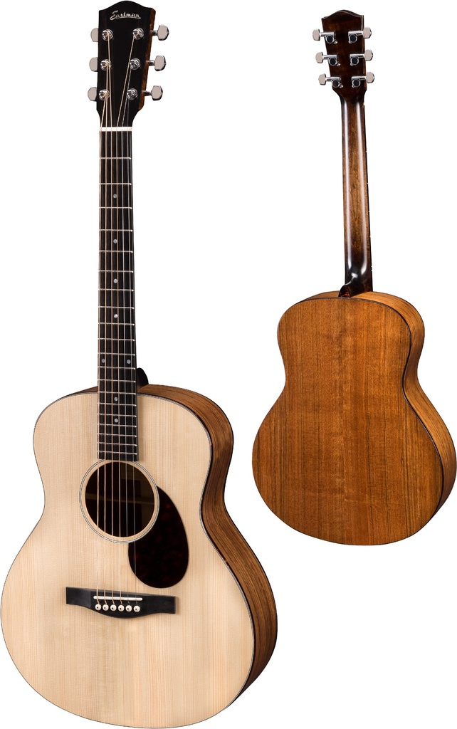 Eastman ACTG2E Left Handed Travel Guitar Sitka-Ovangkol