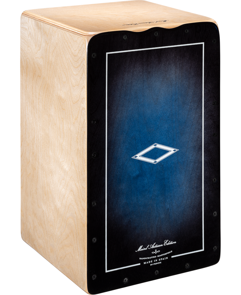 Meinl Artisan Cajon Tango Line Blue Fade