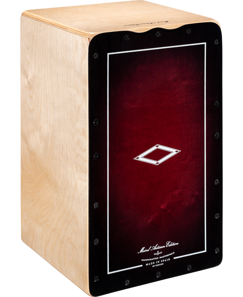 Meinl Artisan Cajon Tango Line Red Fade