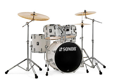 Sonor AQ1 5pc Birch Drum Set Piano White 22-KIT