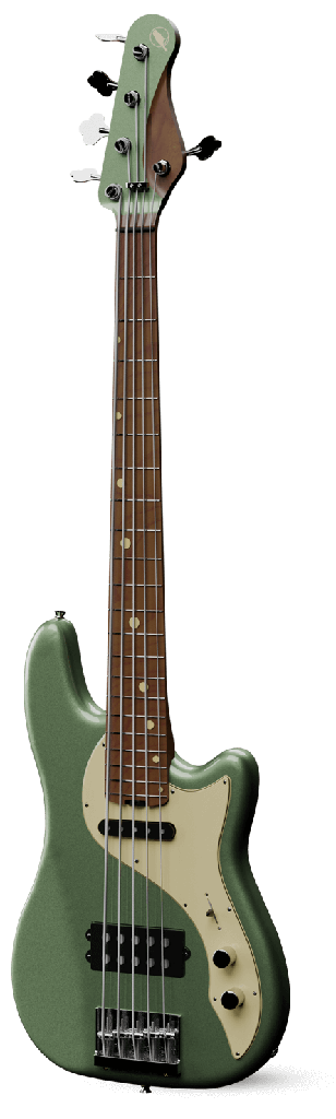 Cave & Canary Galaxia 5-String Bass - Ferngully Metallic