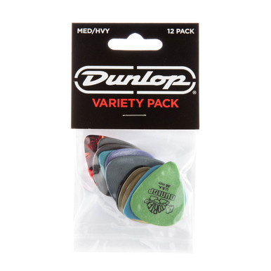 Dunlop Guitar Pick MED/HVY Variety Pack