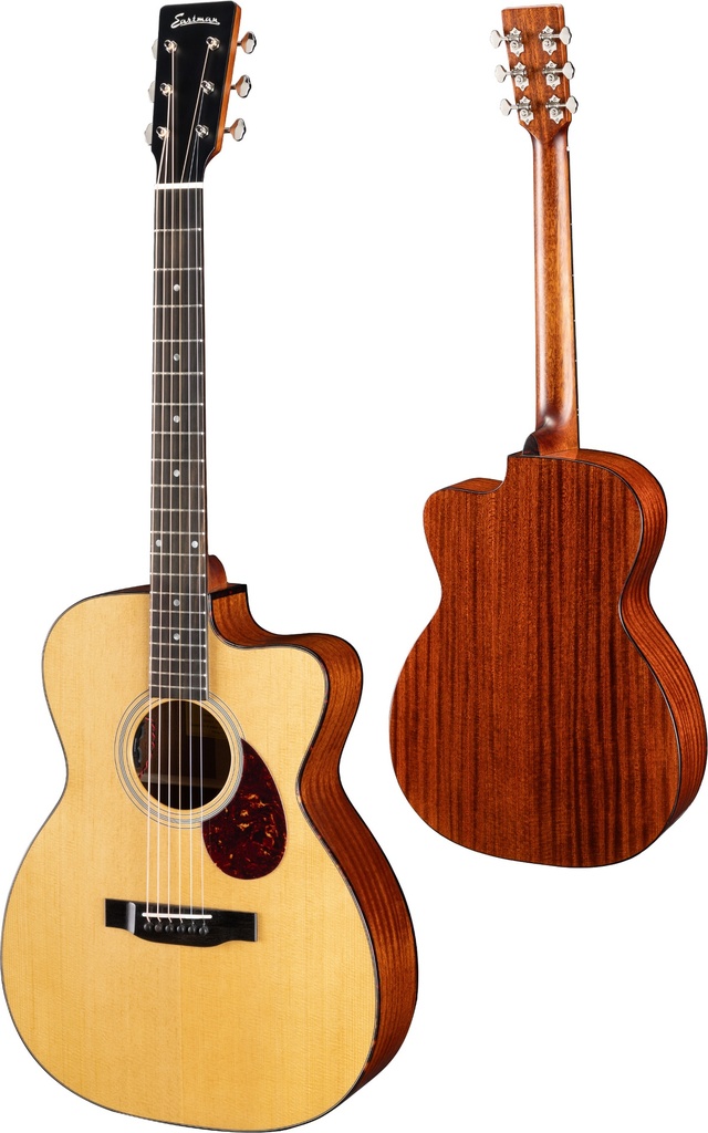 Eastman E1OMCE Deluxe Orchestra Sitka-Sapele