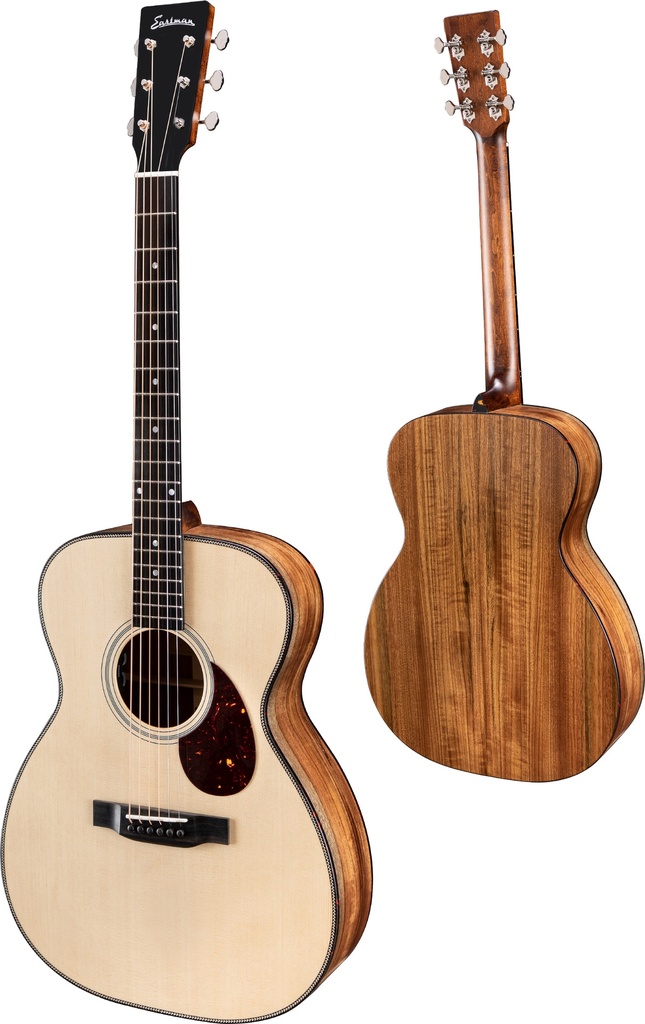 Eastman E3 OM Acoustic-Electric Guitar Natural - Sitka Spruce/Ovangkol