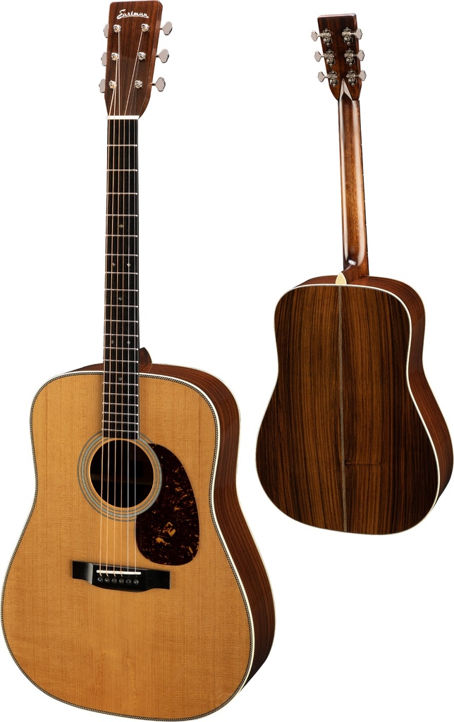 Eastman E8 Dreadnought Acoustic Guitar Natural Thermo Cure - Sitka Spruce/Rosewood