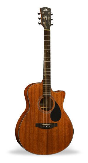 Kepma GA3-130KWN Matte Walnut Grand Auditorium Guitar