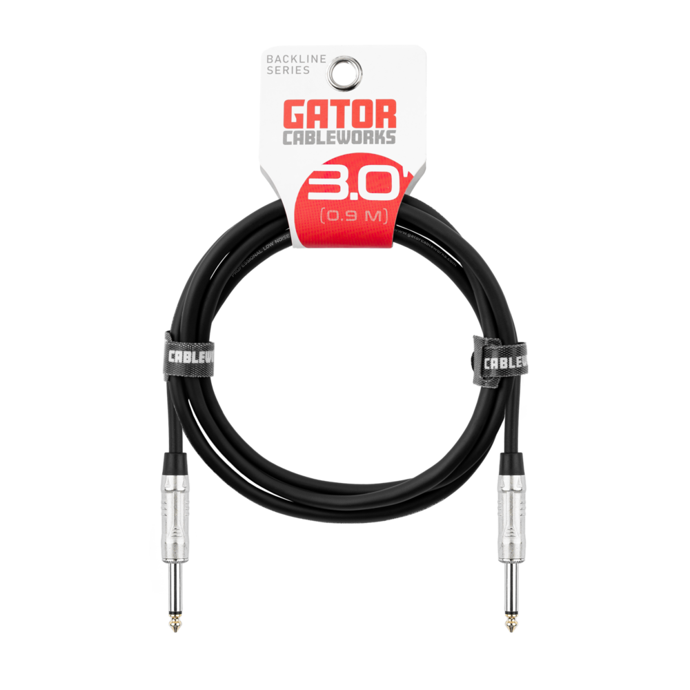 Gator Backline 3 Foot TS Speaker Cable