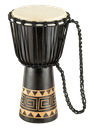 Meinl 8" Rope Tuned Headliner Series Wood Djembe - Congo Series