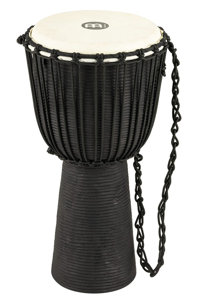 Meinl 12" Black River Series Rope Tuned Djembe