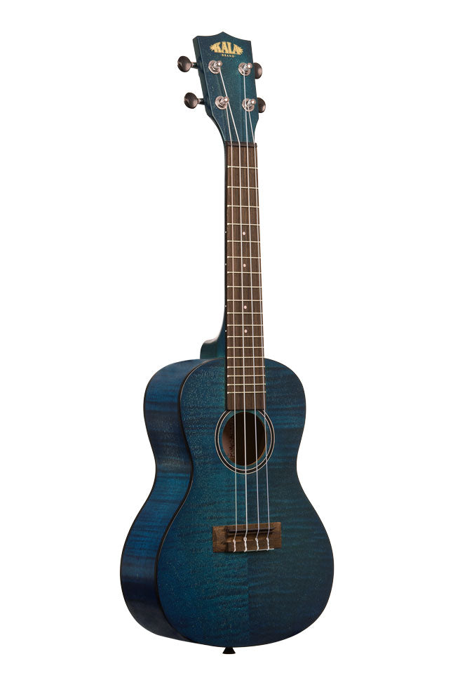 Kala Blue Exotic Mahogany Concert Ukulele