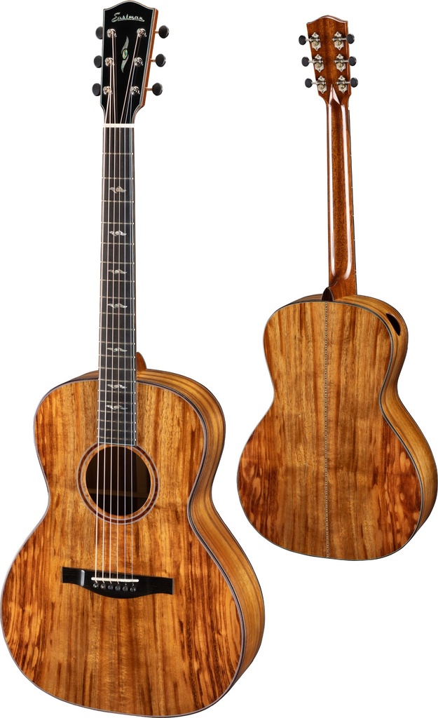 Eastman Luthier Series L-OOSS Limited Edition Sloped Shoulder OO Acoustic Guitar - Koa