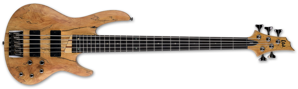 ESP LTD B-205SM 5-String Bass - Spalted Maple Satin