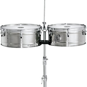 Meinl 14"&15" Luis Conte Timbales - Stainless