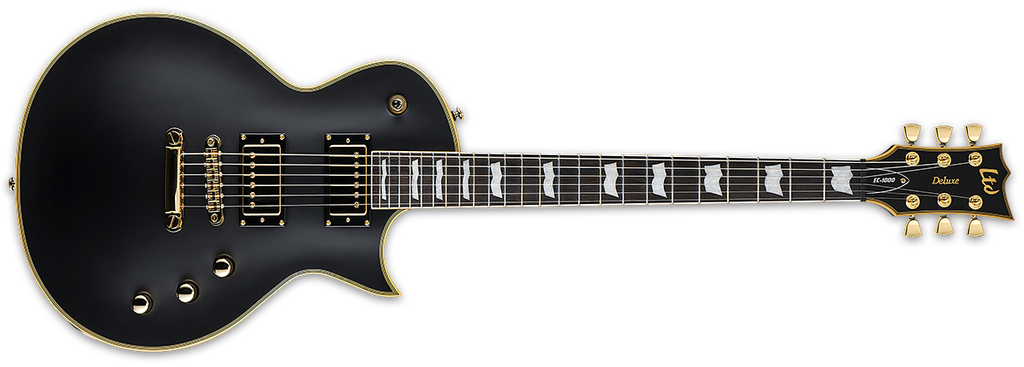 ESP LTD EC-1000 Vintage Black Electric Guitar