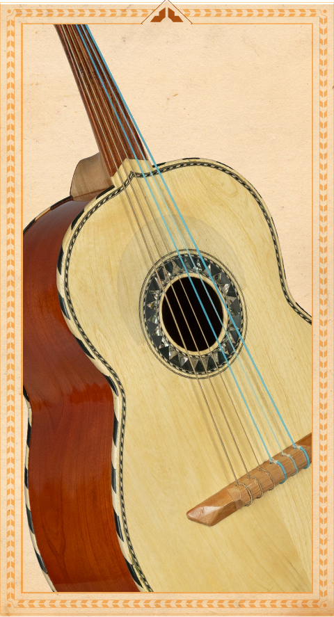 H Jimenez Handcrafted Full Size Guitarron