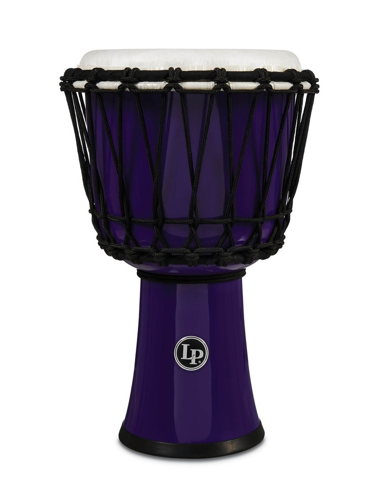 LP World 7" Rope Circle Djembe Purple