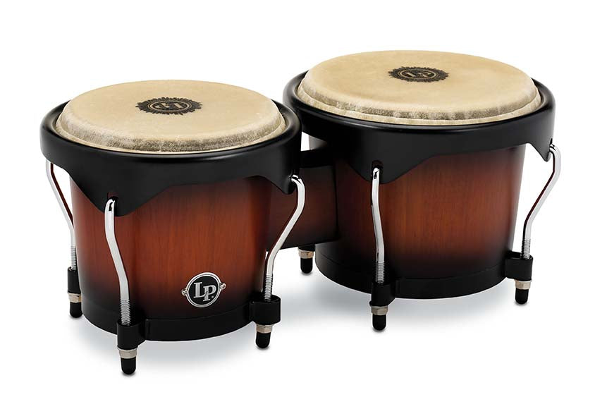 LP City 6 3/4"-8" Bongos Oak Vintage Suburst