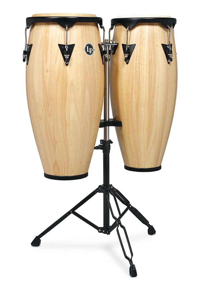 LP City 10"-11" Set Oak Natural Satin with Double Stand