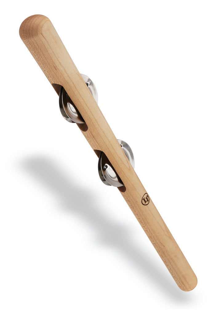 LP Maple Wood Tambo-Stick with Steel Jingles