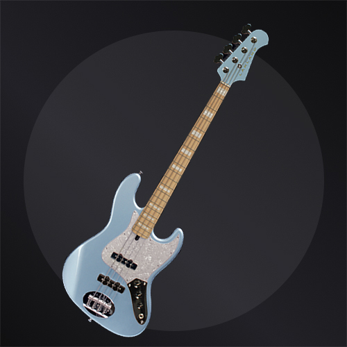 Lakland Skyline Series 44-60 VJ Custom Candy Apple Red