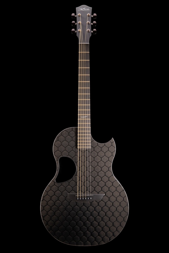 McPherson Sable Carbon Fiber Guitar - Honeycomb & Black