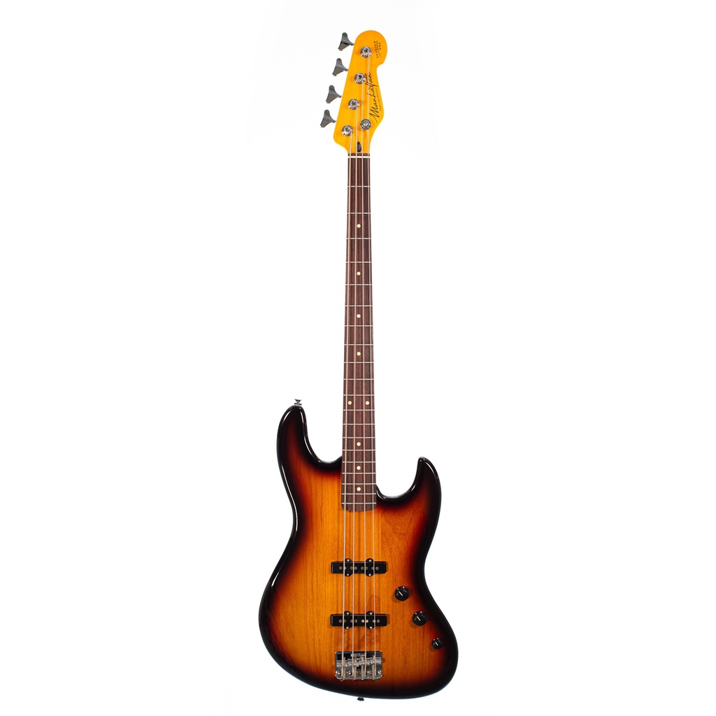 Manhattan Prestige Session One Bass Guitar - 3 Tone Burst