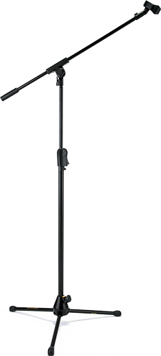 Hercules EZ Clutch Tripod Microphone Stand w/ Boom & EZ Mic Clip