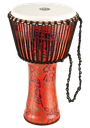 Meinl 14" Rope Tuned Travel Djembe Pharaoh Script
