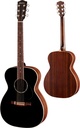Eastman PCH2-OM with Satin Black Top Orchestra Model Sitka-Laminated Rosewood