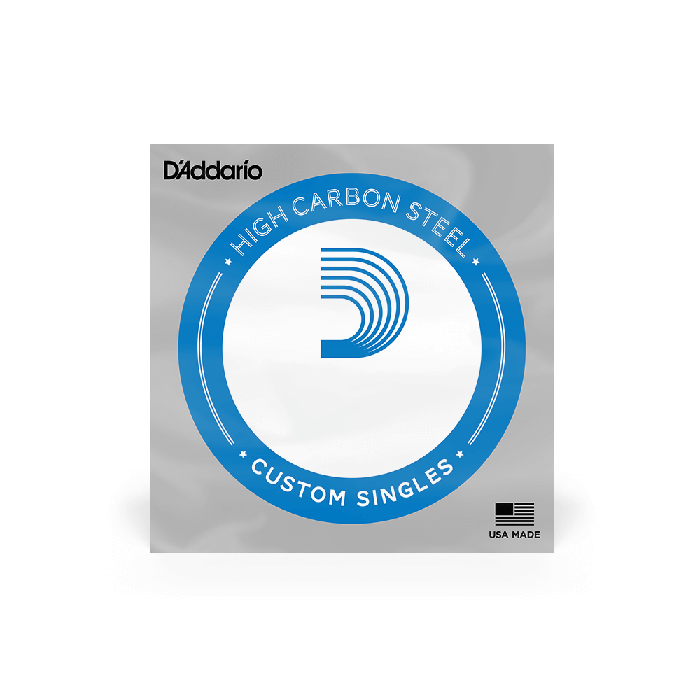 D'Addario PL016 Plain Steel Guitar Single String, .016