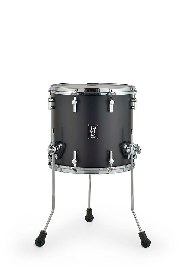 SQ1 14x13 Birch Wood Floor Tom - Satin Copper Brown