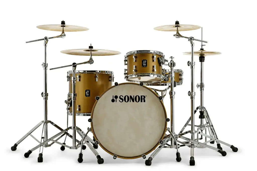 SONOR SQ1 22" 3-Pc Shell Pack - Satin Copper Brown