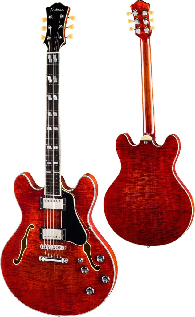 Eastman T486 Semi-Hollow Electric Guitar Classic - Flamed Maple Laminate