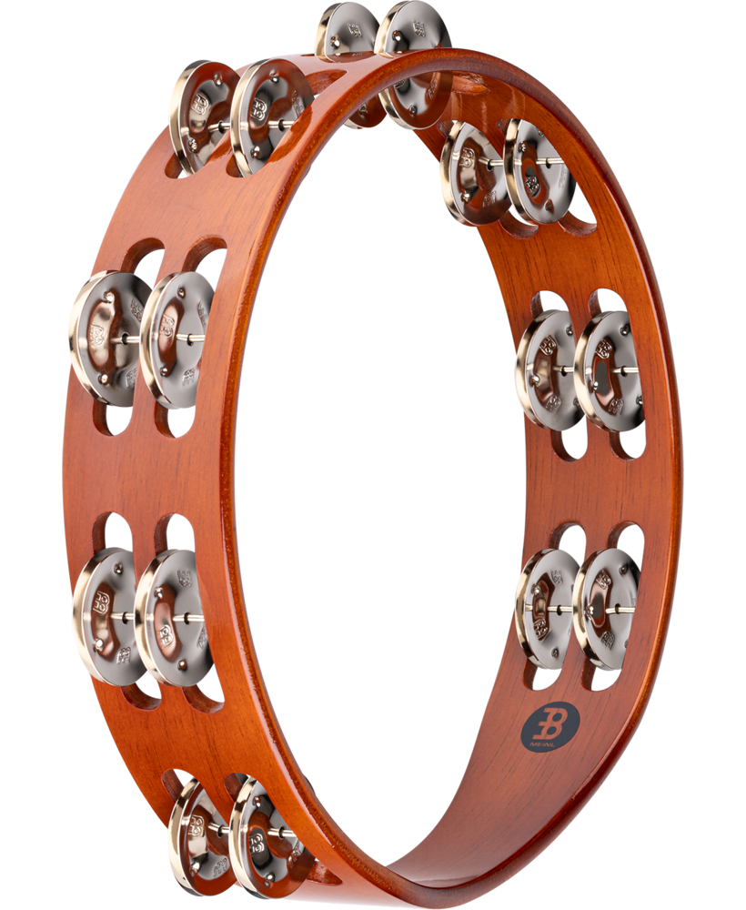 Meinl 2 Rows Tambourine - Steel Jingles
