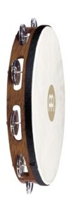 Meinl Traditional - Headed 10" 1 Row Tambourine