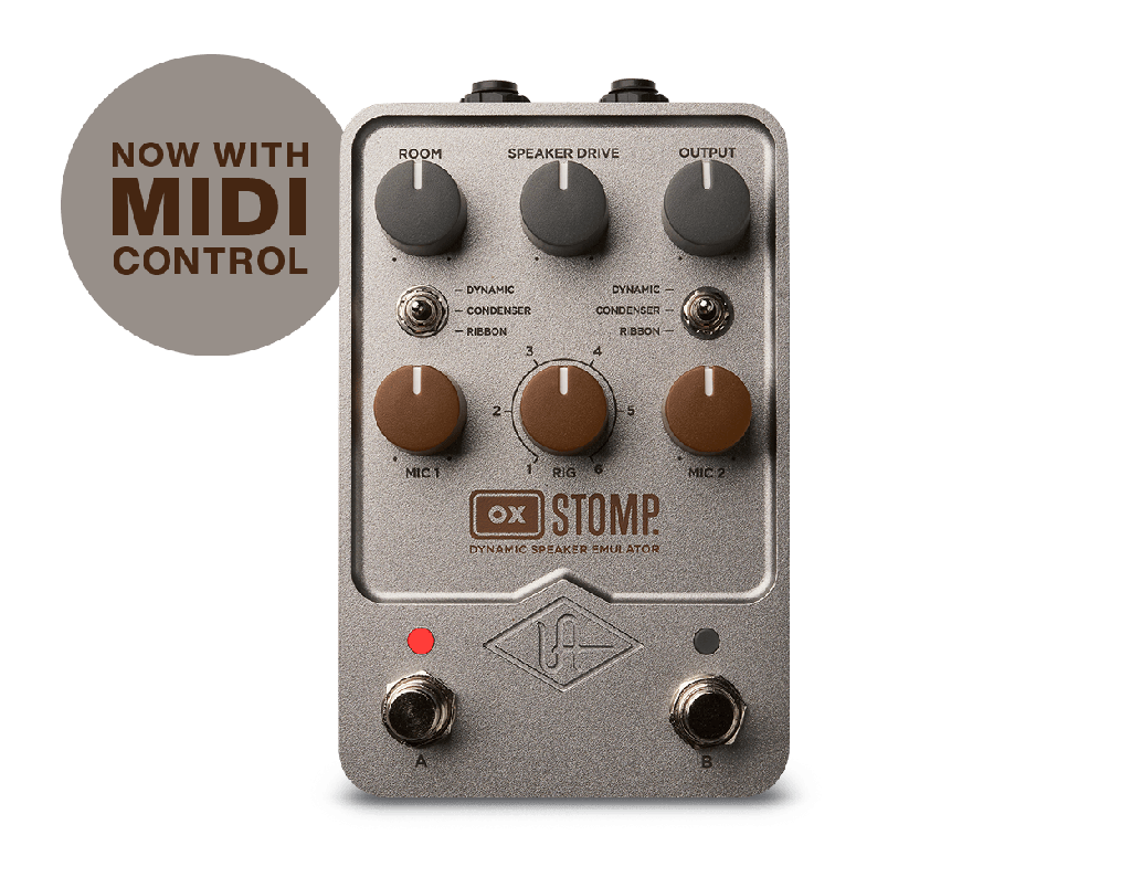 UAFX OX-STOMP Dynamic Speaker Emulator