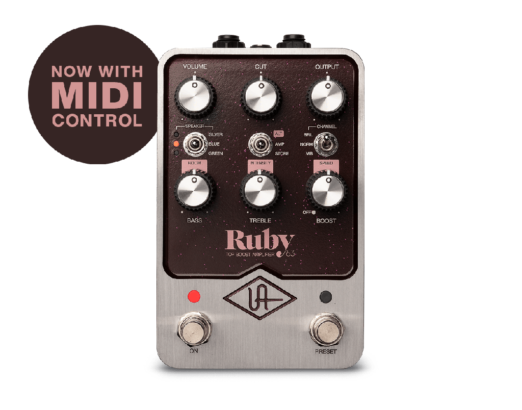 Universal Audio Ruby '63 Top Boost Amplifier