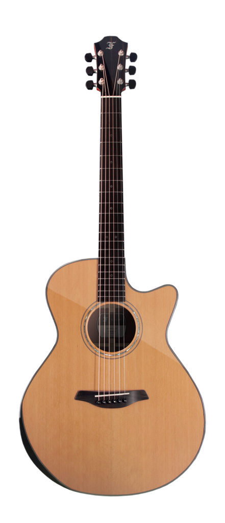 Furch Yellow Deluxe Grand Auditorium Cutaway Acoustic Guitar