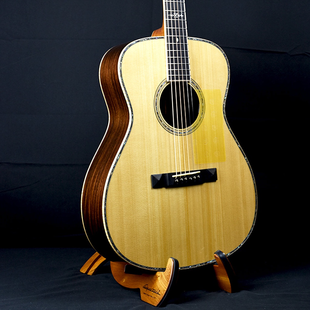 Hozen Red Label Golden Era OM Torrefied Sitka - Indian Rosewood
