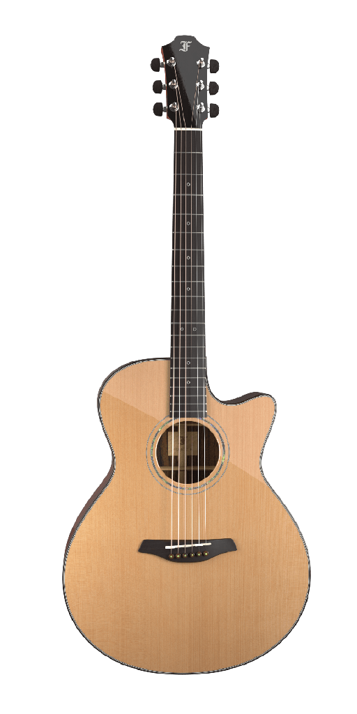 Furch Yellow Performance Grand Auditorium Cutaway Cedar - Rosewood