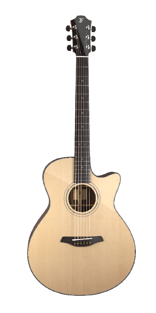 Furch Yellow Performance Grand Auditorium Cutaway Spruce - Rosewood