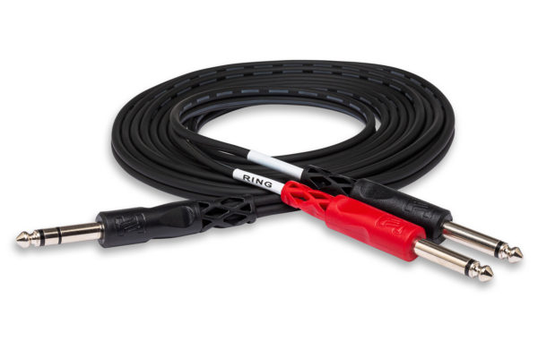 Hosa Balanced to Dual Unbalanced 1/4 in Cable