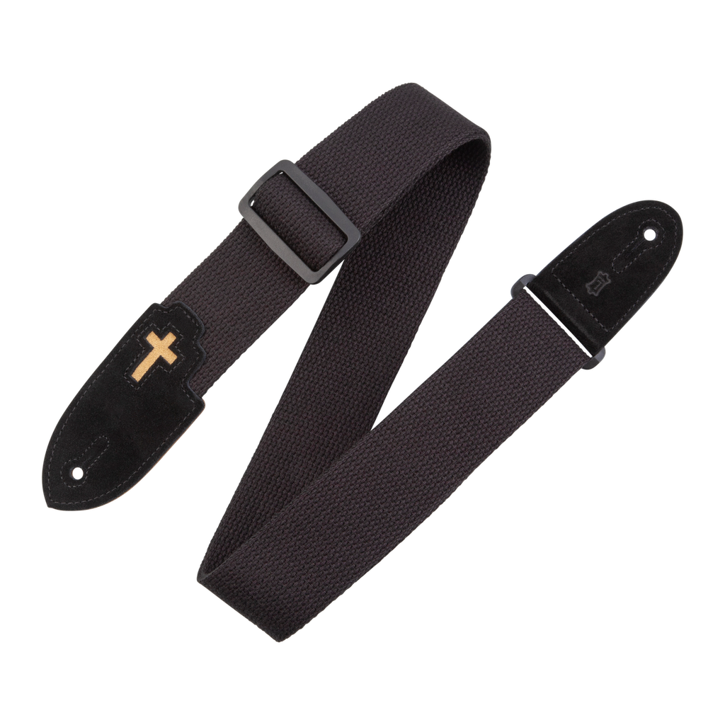 Levy's Divine Worship Series 2" Guitar Strap - Black
