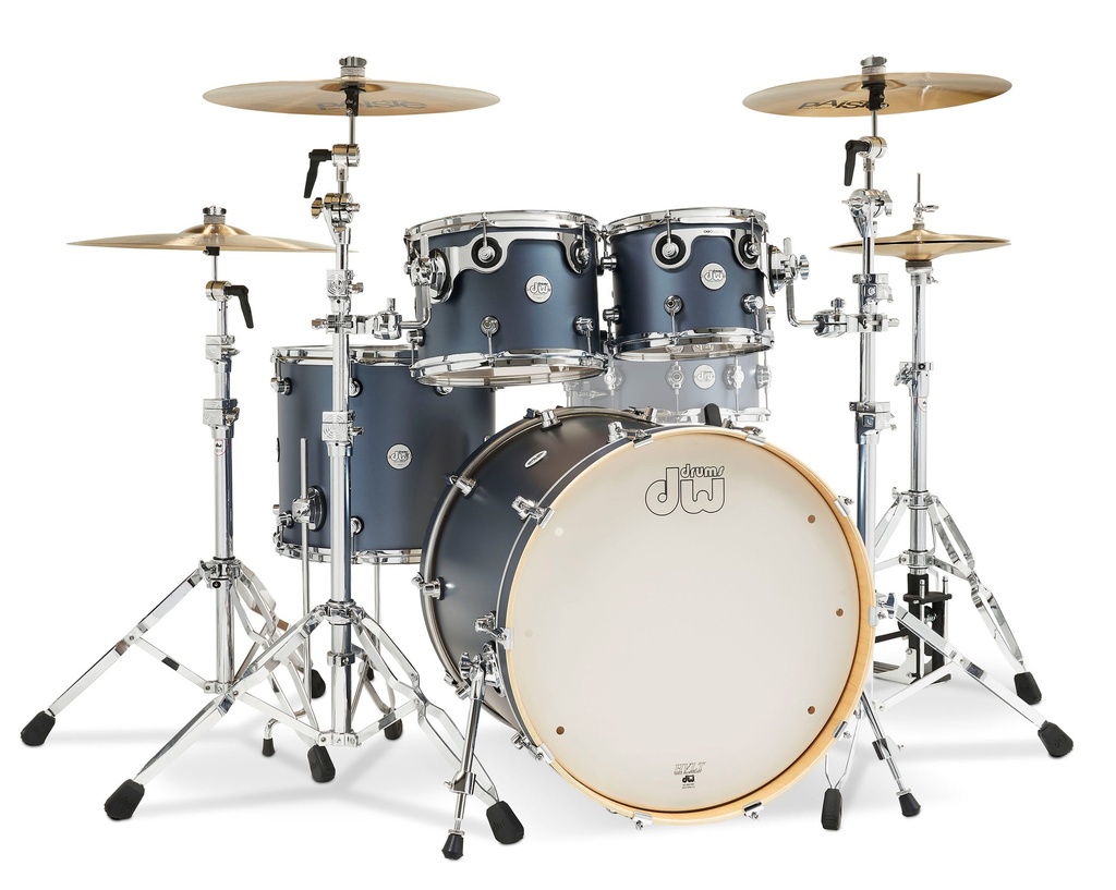 DW Design 4-piece Drum Kit BD22 - Blue Slate