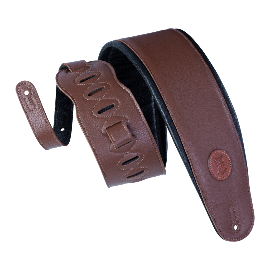 Levy's Signature Legacy Series 4.5" Guitar Strap - Brown