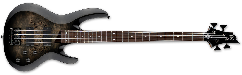 ESP LTD B-204DX 4-String Bass - Black Burst