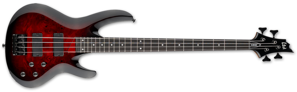 ESP LTD B-204DX 4-String Bass - Red Burst